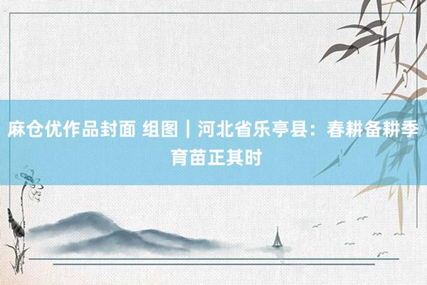 麻仓优作品封面 组图｜河北省乐亭县：春耕备耕季 育苗正其时